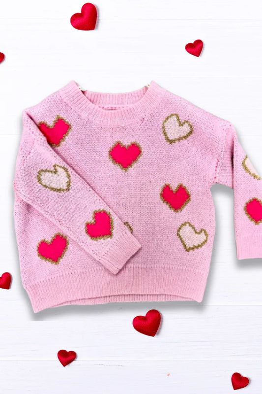 Love Is In The Air Sweater - Kids